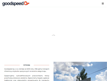 Tablet Screenshot of goodspeed.com.pl